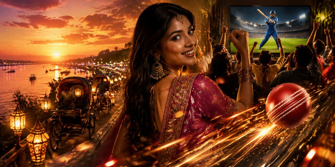 ঢাকায় বিচ পরিবেশে ক্রিকেট বেটিং উপভোগ — হাই রোলার দৃশ্য
